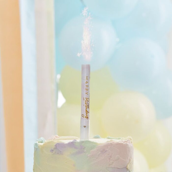 Musikalsk tillykke med fødselsdagen kage springvand 2