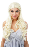 Blond Mother of the Dragons Peruk