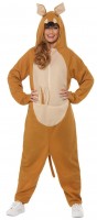 Preview: Fluffy kangaroo costume unisex