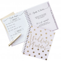 Golden Wedding wedding planner book