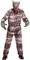 Vorschau: Blutrünstiger Werwolf Jerry Kostüm