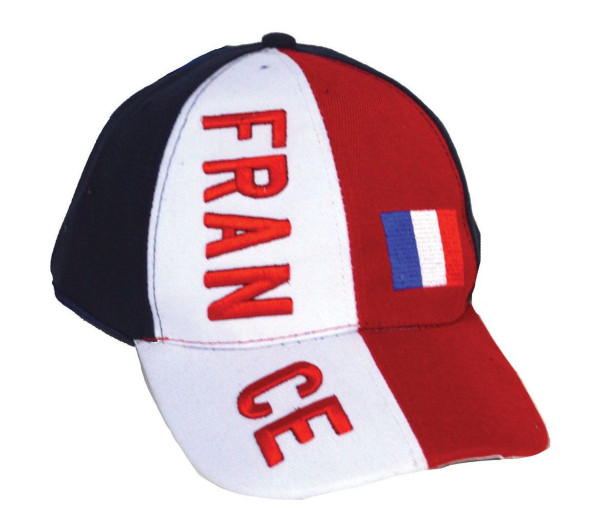 France baseball cap