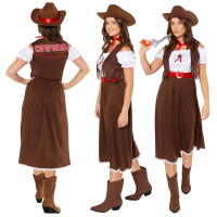 Anteprima: Costume da donna da cowgirl del selvaggio West