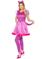 Sweet Cat Cheshire Cat kostuum voor dames