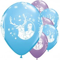 6 Frozen Luftballons Arendelle 30cm