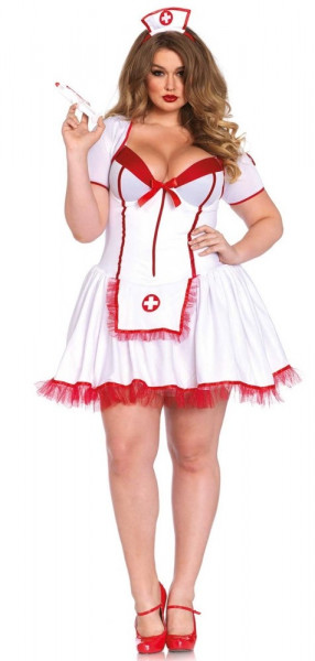 Sexet kvindelig sygeplejerske kostume