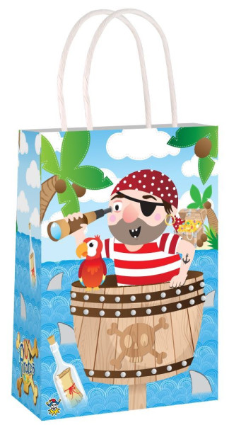Pirate party gift bag 21 x 14cm