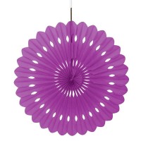 Anteprima: Fanflower decorativo viola 40cm