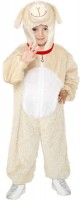 Vista previa: Disfraz de oveja de peluche para niño
