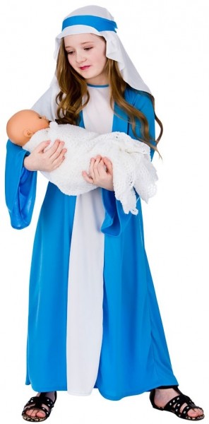 Costume Vergine Maria per bambina