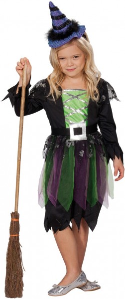 Kostium czarownicy na Halloween dla dzieci