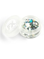 Oversigt: FX Special Glitter Hexagon sølv 2g