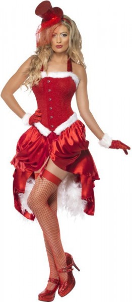 Vestido Burlesque Sexy Santa