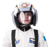Casco de astronauta Clemens para niños