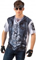 Förhandsgranskning: 3D bikerskjorta för män
