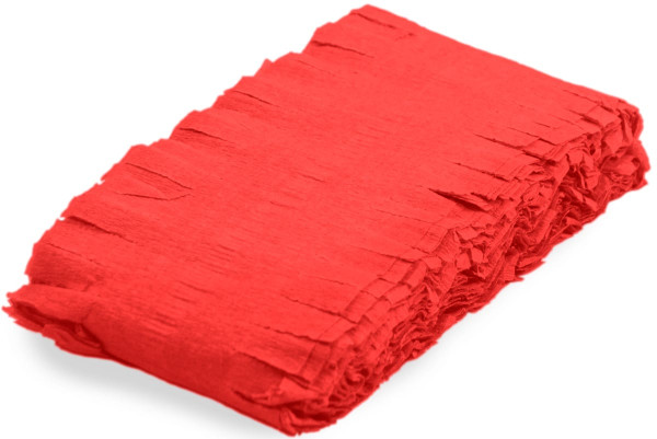 Roterende krans crêpe rød 6m