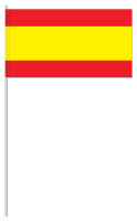 10 bandiere di carta Spagna 39 cm