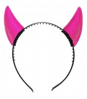 Preview: Cheeky glitter headband pink