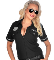 Bluzka damska Police w kolorze czarnym