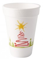 Preview: 50 Thermocups Christmas Tree 250ml