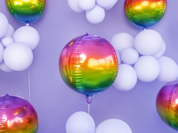 Rainbow Shades Kugelballon 40cm 3