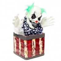 Förhandsgranskning: Animerad skräck clown box djävulen