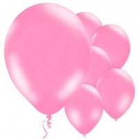 10 rosa ballonger Jive 28cm