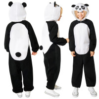 Vorschau: Panda Overall Kinderkostüm