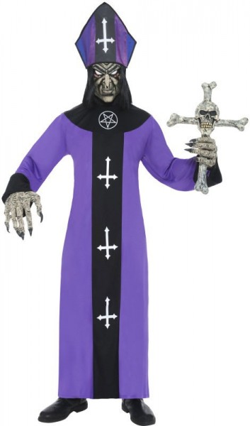 Undead Bishop Horror Pope Violet Noir