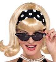Preview: 50s polka dots costume for women