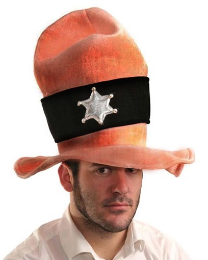 Jumbo sheriff hat