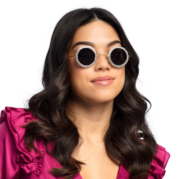Glamor hippie party glasses