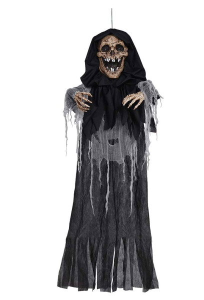 Squelette d'horreur avec lumière et son 180cm