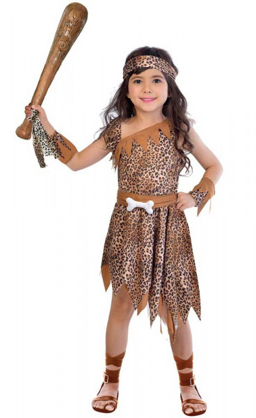 Stone age cave girl costume