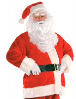 Preview: Deluxe Santa Claus Costume Set for Men 7 Pcs.