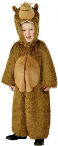 Costume per bambini Keanu in peluche color cammello 2