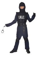 Costume da agente SWAT per bambini deluxe