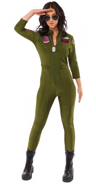 Top Gun jumpsuit women's costume
