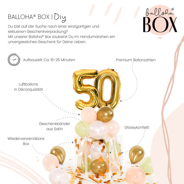 Balloha XL Geschenkbox DIY Boho Chic 50 3
