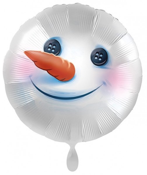 Shiny Snowman Folienballon 45cm