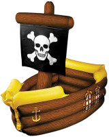 Beverage cooler inflatable pirate ship 104cm