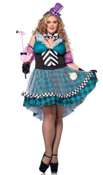 Fullcut Crazy Mad Hatter Women's Costume