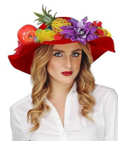 Oversigt: Rød floppy hat Genevieve
