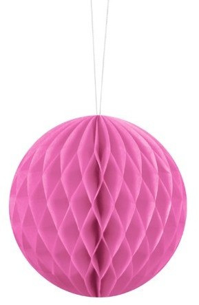 Honeycomb-kugle Lumina pink 10cm
