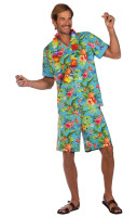 Set costume da 2 pezzi Hawaii per uomo