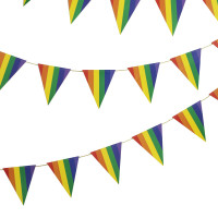 Preview: Rainbow pennant chain 5m