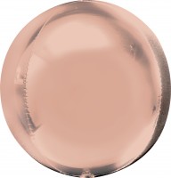 Palloncino pallone oro rosa 38 x 40 cm
