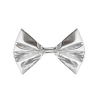 Sølv metallisk glamour slips