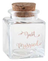 Just Married jar guest gift