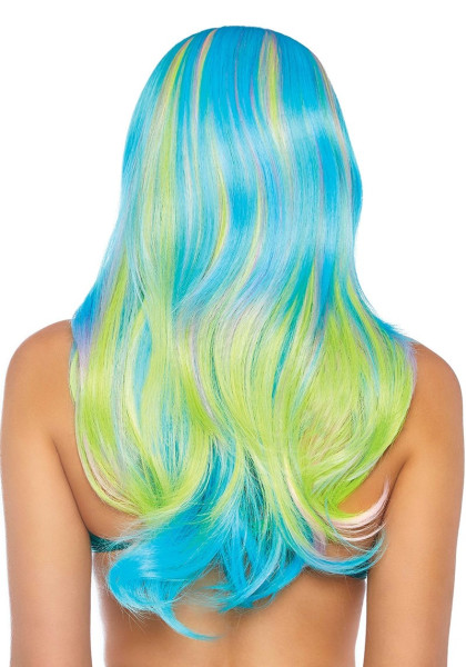 Parrucca fantasia colorata per donna 3